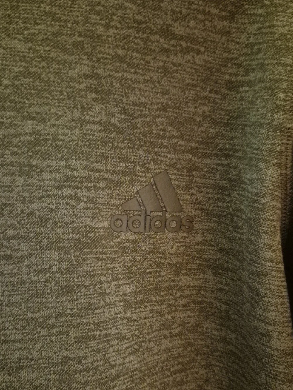 adidas Olive Green Hooded Sweatshirt